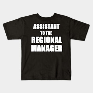 Assistant Regional Manager Kids T-Shirt